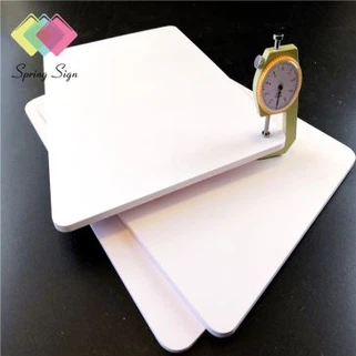 1mm 3mm 5mm bezsvina PVC plāksne