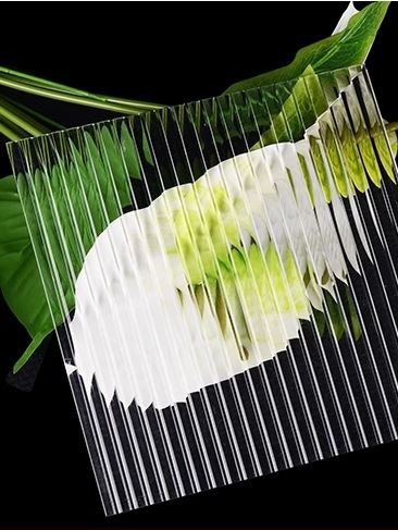 Ribbed Acrylic Sheet